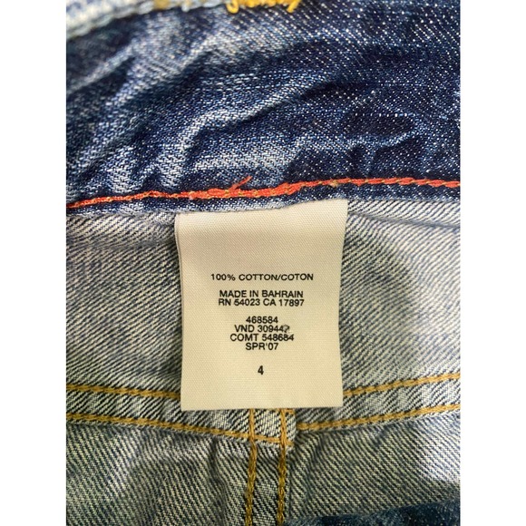 GAP jeans 1969 limited edition denim mini skirt Size 4 - Picture 6 of 6